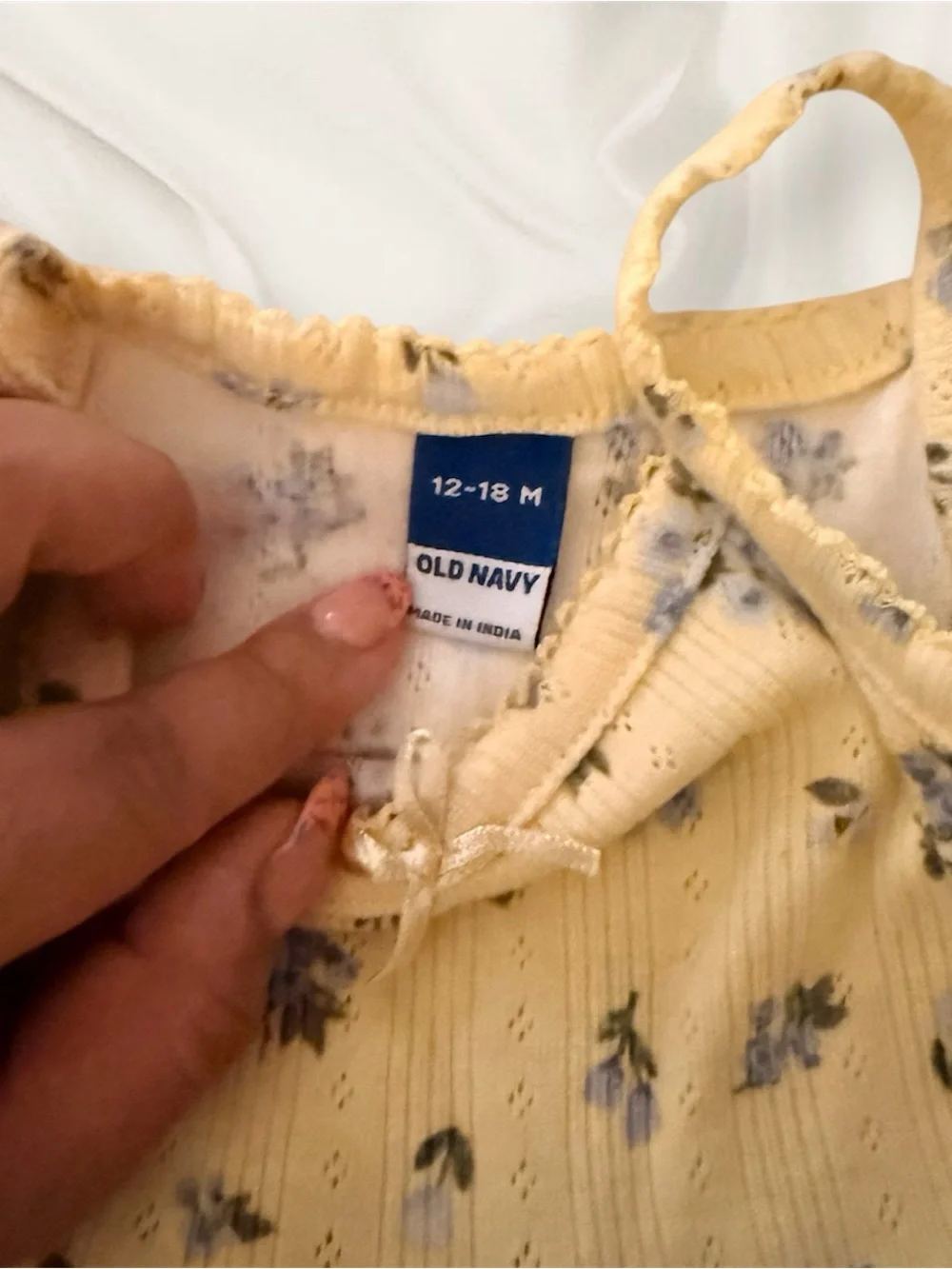 Old Navy lightweight yellow